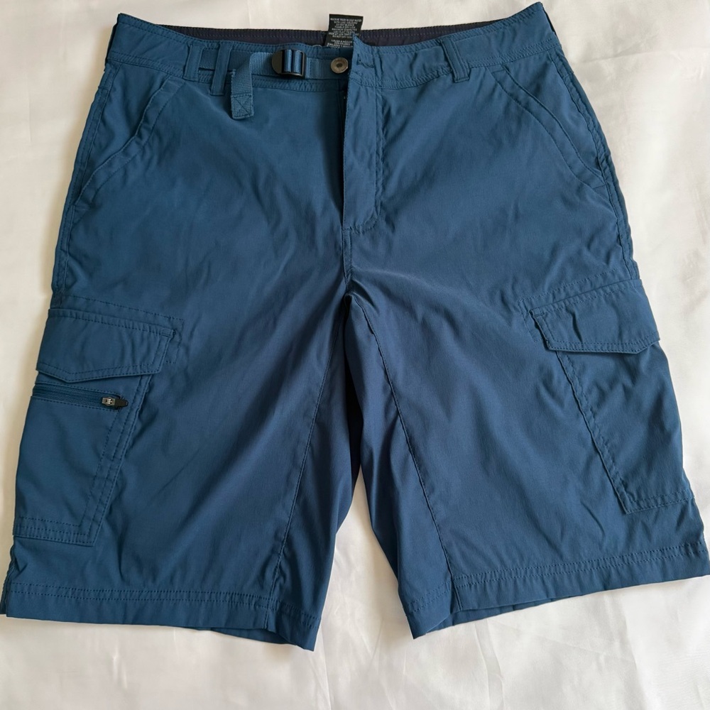 Men's Blue Cargo Shorts 32